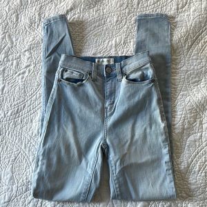 Light blue mudd High waisted fox stretch skinny Jean